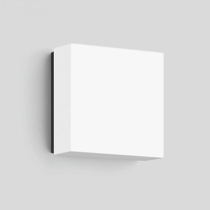 Bega Rechthoek Lichtbaustein ®, voor binnen- en buiten, grafiet 3000 K