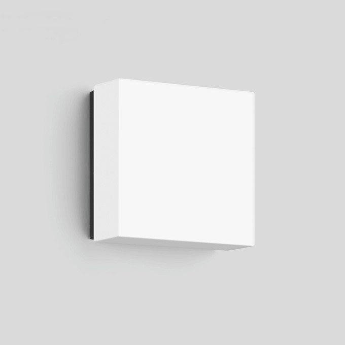 Bega Rechthoek Lichtbaustein ®, voor binnen- en buiten, grafiet 3000 K