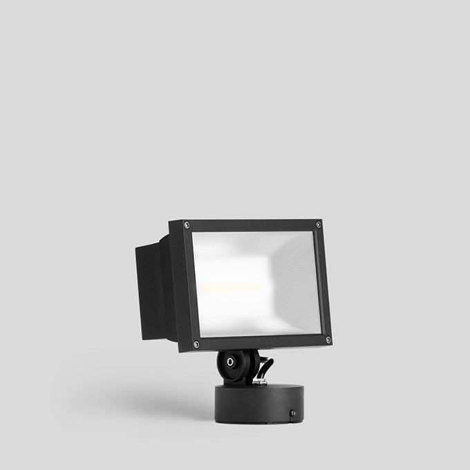 Bega Schijnwerper RGBW, voor binnen- en buiten, grafiet