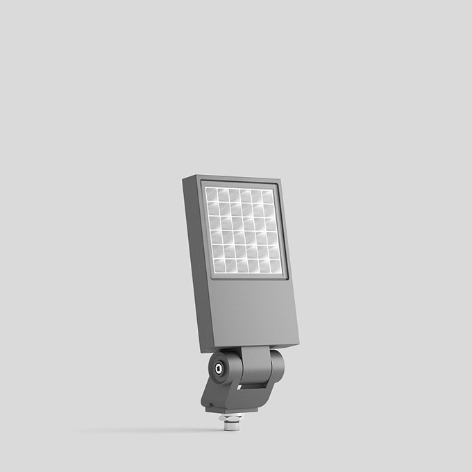 Bega Schijnwerper RGBW, zilver