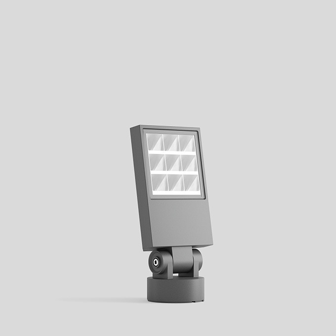 Bega Schijnwerper RGBW, zilver