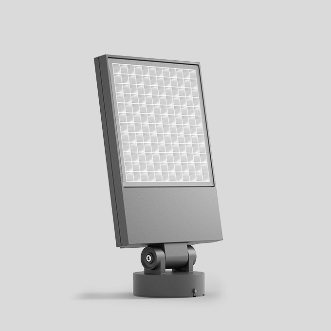 Bega Schijnwerper, voor binnen- en buiten, zilver 4000 K