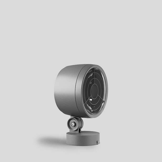 Bega Schijnwerper, voor binnen- en buiten, zilver 4000 K