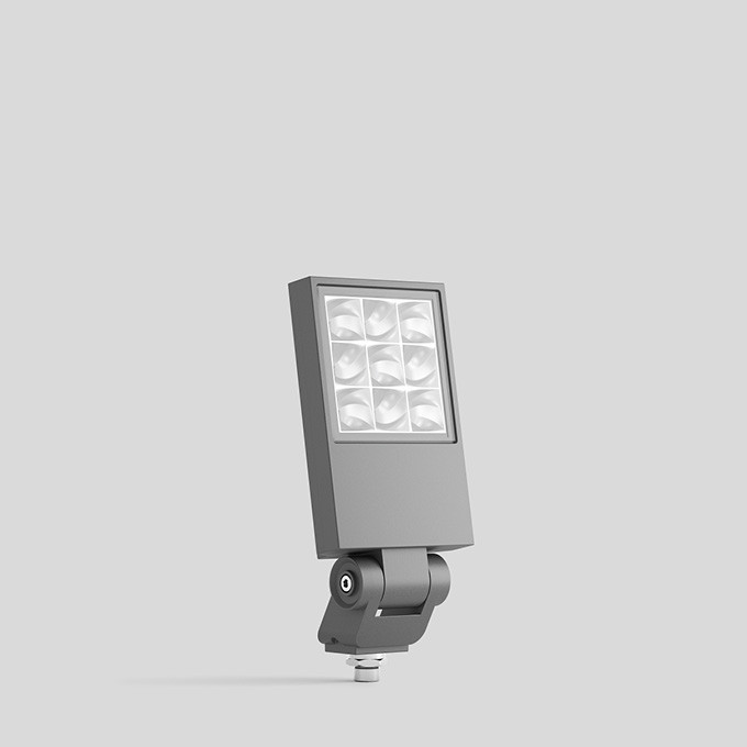 Bega Schijnwerper, voor binnen- en buiten, zilver 4000 K