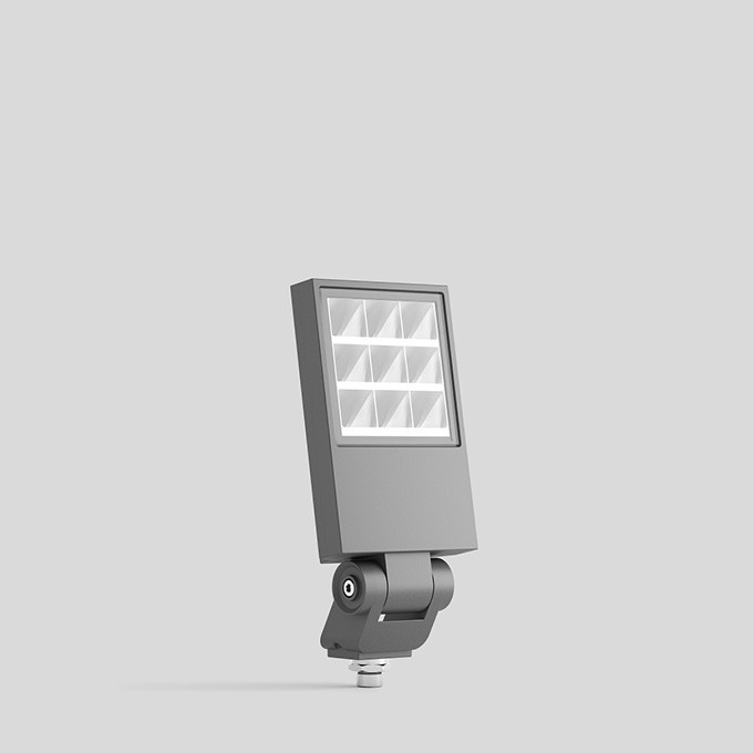 Bega Schijnwerper, voor binnen- en buiten, zilver 4000 K