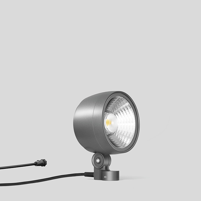 Bega Schijnwerper, zilver 3000 K