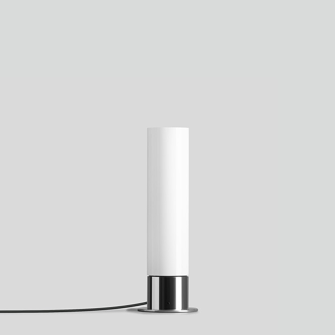 Bega Tafellamp Voor binnentoepassing, aluminium gepolijst 4000 K