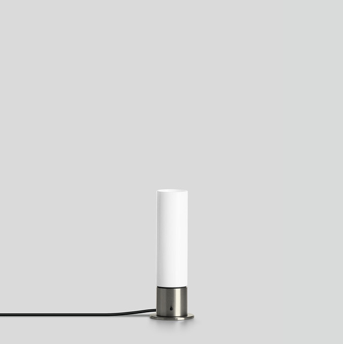 Bega Tafellamp Voor binnentoepassing, edelstaal 3000 K