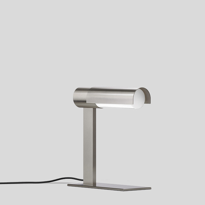 Bega Tafellamp, voor binnentoepassing, edelstaal 4000 K