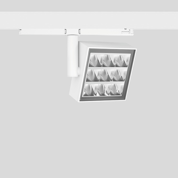 Bega Stromschienenstrahler, FÜR den innenbereich, samtweiß 4000 K