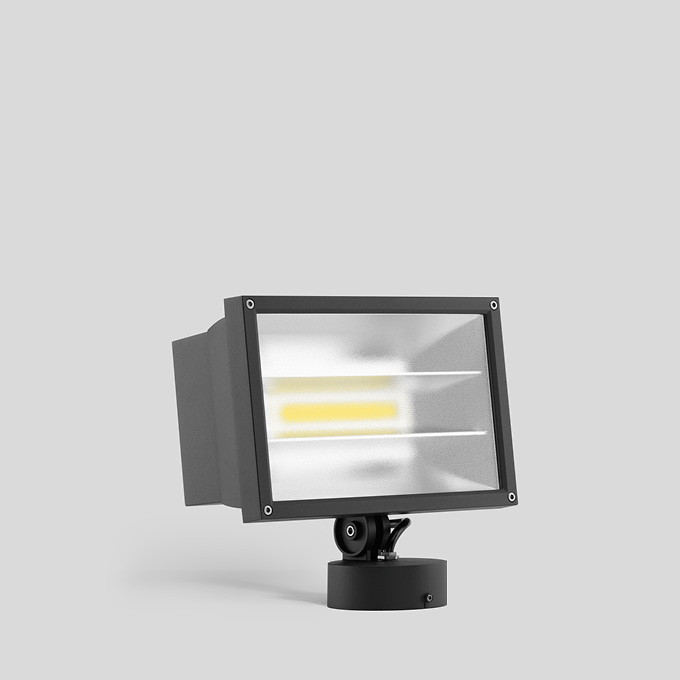 Bega Vlakschijnwerper, voor binnen- en buiten, grafiet 4000 K