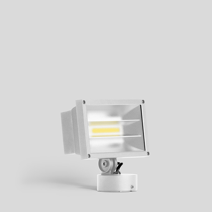 Bega Vlakschijnwerper, voor binnen- en buiten, wit 4000 K