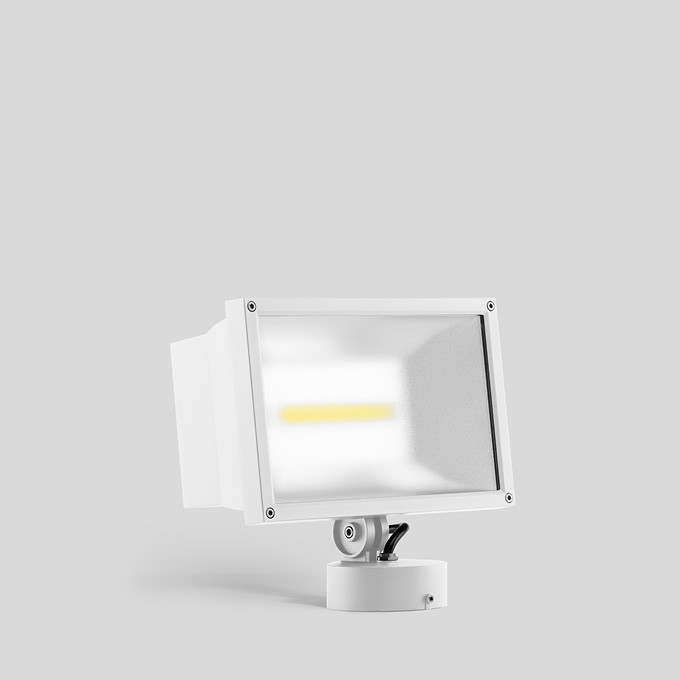 Bega Vlakschijnwerper, voor binnen- en buiten, wit 4000 K