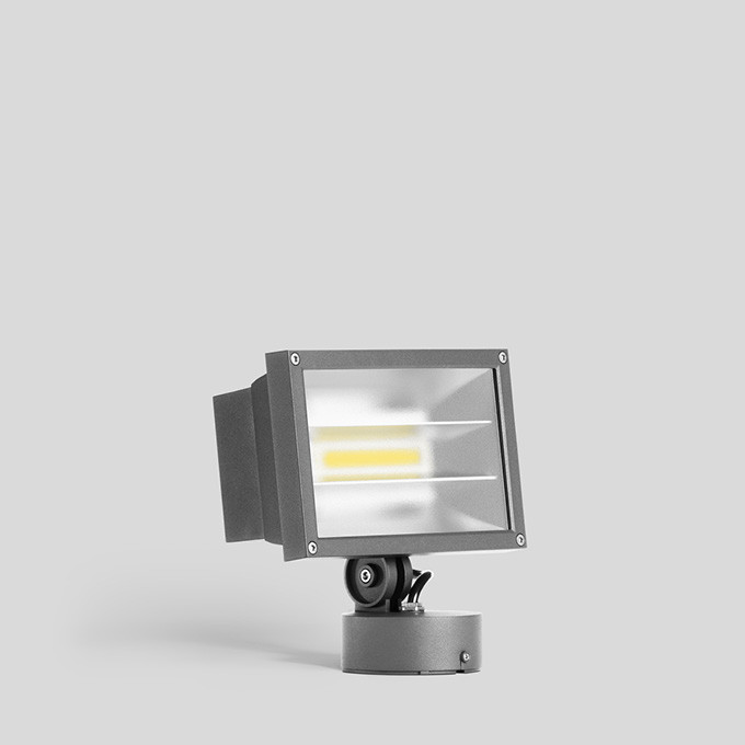 Bega Vlakschijnwerper, voor binnen- en buiten, zilver 4000 K