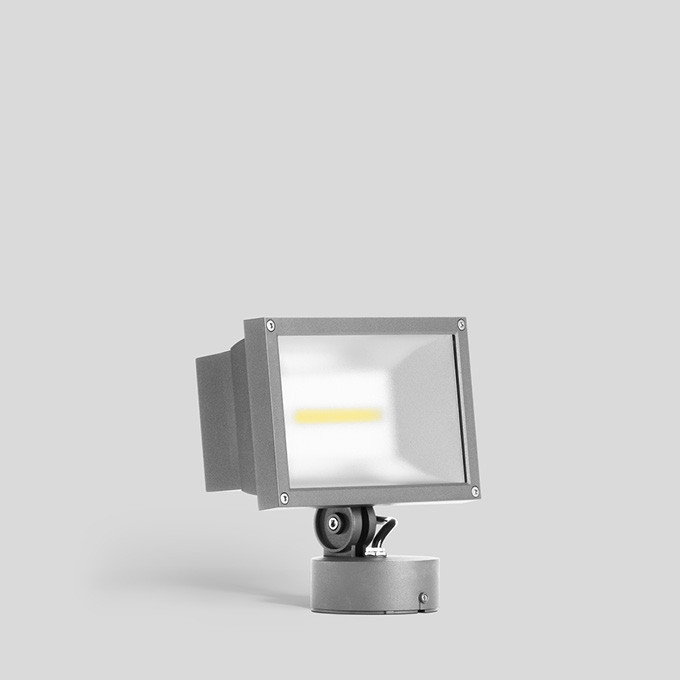 Bega Vlakschijnwerper, voor binnen- en buiten, zilver 4000 K