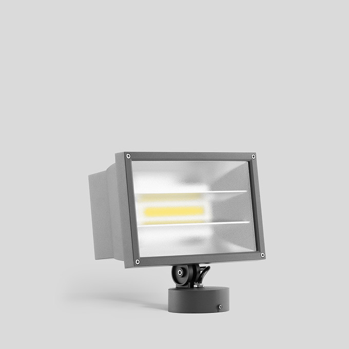 Bega Vlakschijnwerper, voor binnen- en buiten, zilver 4000 K