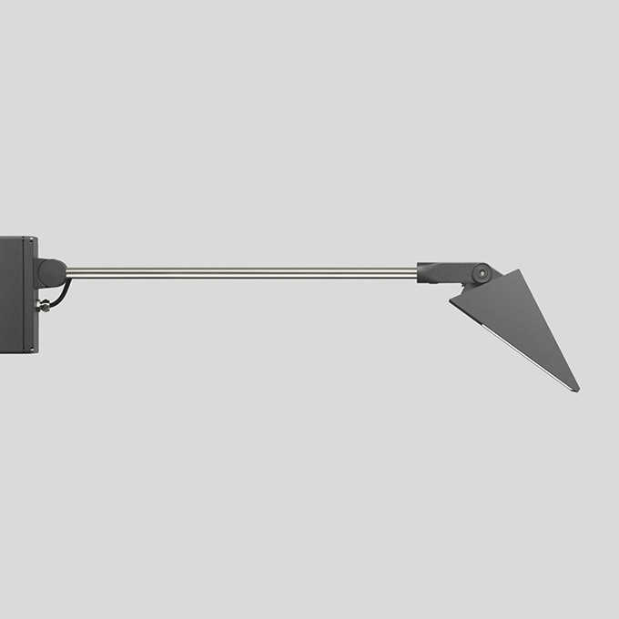 Bega Vlakstraler, voor binnen- en buiten, grafiet 3000 K