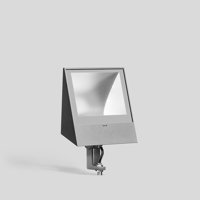 Bega Vlakstraler, voor binnen- en buiten, zilver 3000 K