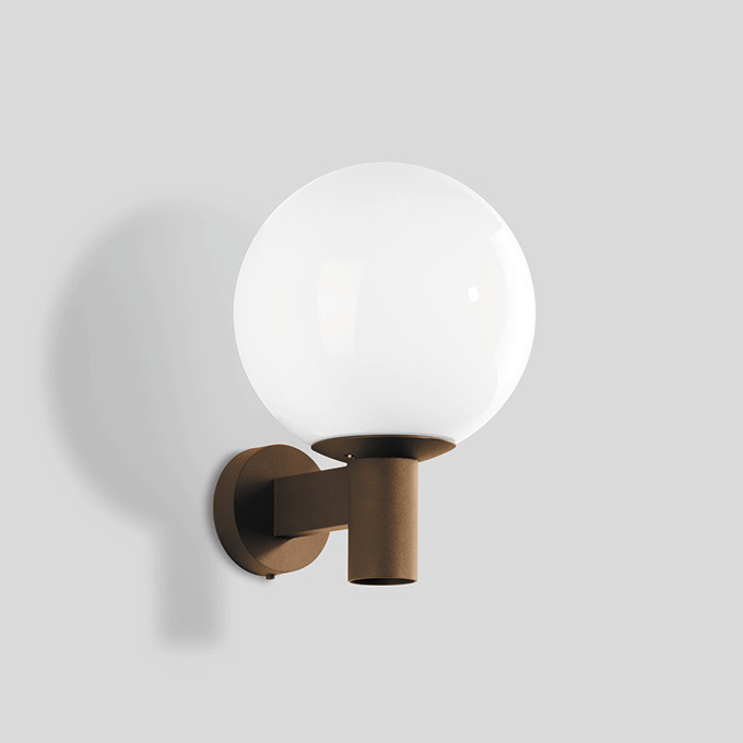 Bega Wandleuchte, FÜR den innen- & außenbereich, bronze 3000 K, zus. kostl.