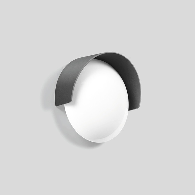 Bega Wandleuchte, FÜR den innen- & außenbereich, grafit 3000 K