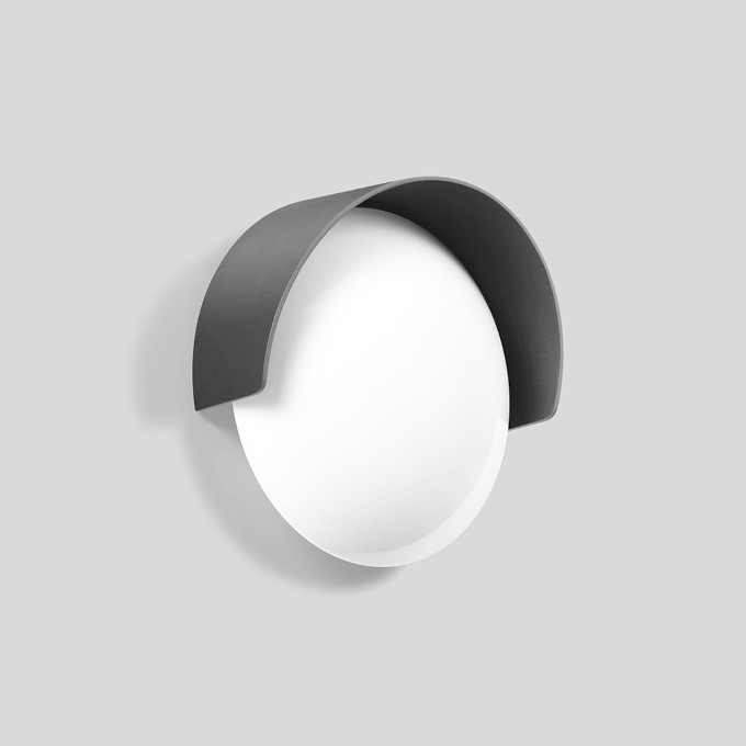 Bega Wandleuchte, FÜR den innen- & außenbereich, grafit 3000 K