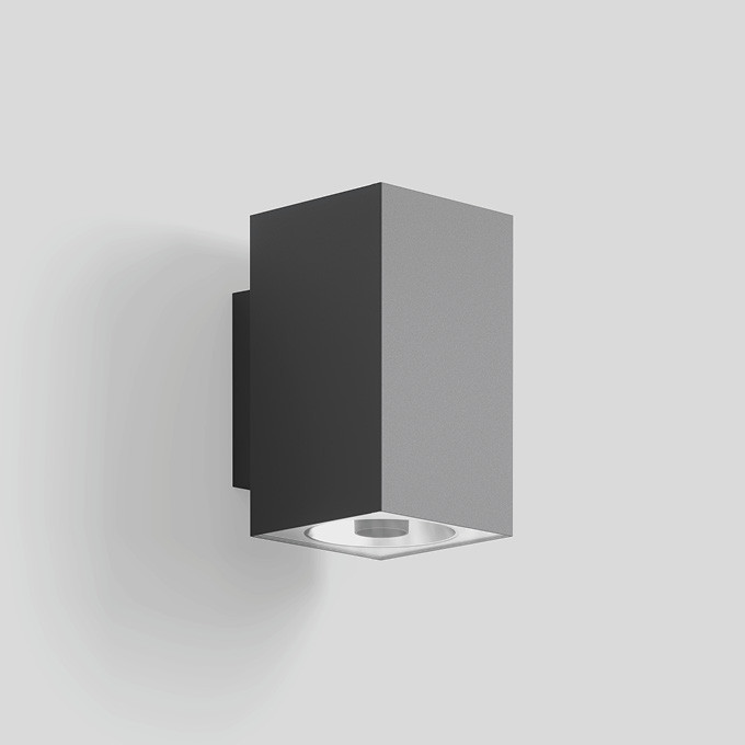 Bega Wandleuchte, FÜR den innen- & außenbereich, silber 4000 K