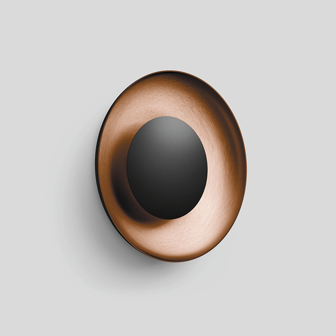 Bega Wandleuchte, FÜR den innenbereich, samtschwarz 3000 K