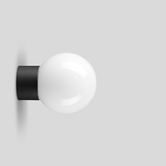 Bega Wand·plafond·zuilarmatuur, grafiet 3000 K