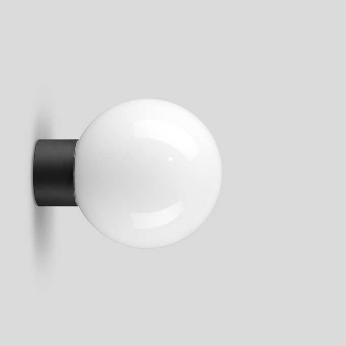 Bega Wand·plafond·zuilarmatuur, grafiet 3000 K