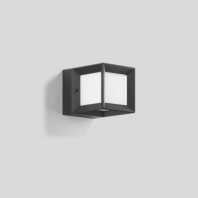 Bega Wand·plafond·zuilarmatuur, voor binnen- en buiten, grafiet · 3000 K