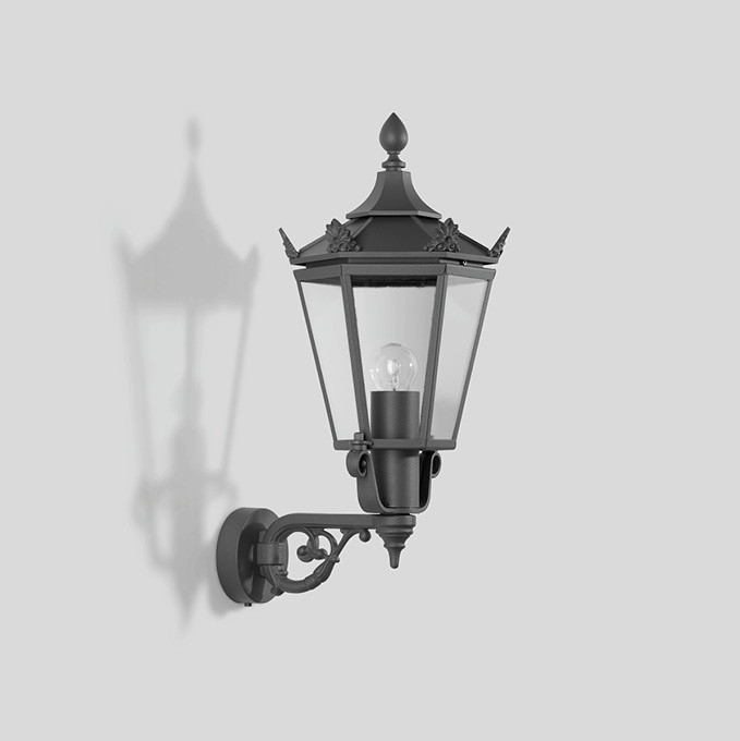 Bega Wandarmatuur »berlin«, grafiet 3000 K