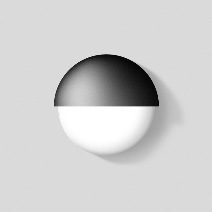 Bega Wandarmatuur, voor binnen- en buiten, grafiet 3000 K