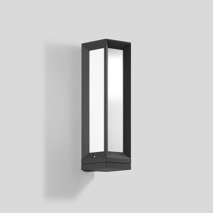 Bega Wandarmatuur, voor binnen- en buiten, grafiet · 3000 K