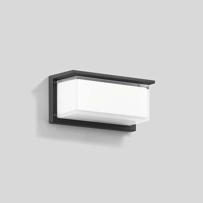 Bega Wandarmatuur, voor binnen- en buiten, grafiet 3000 K