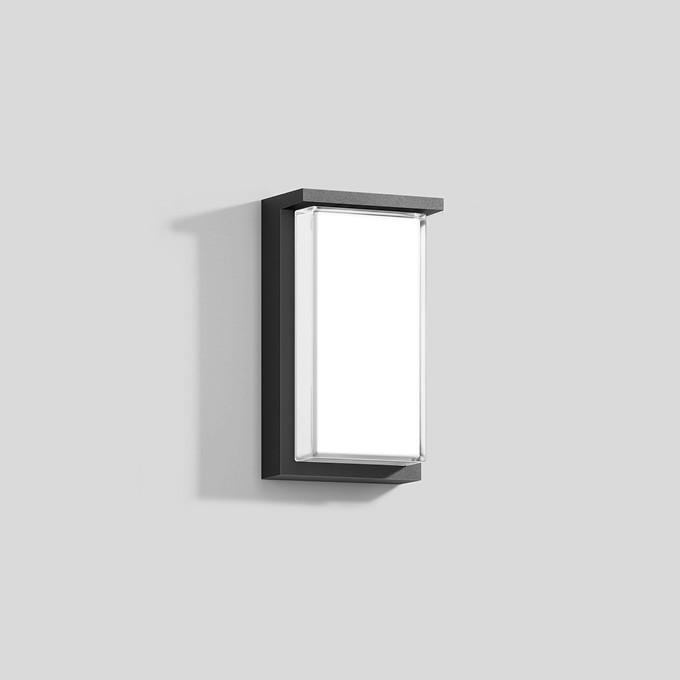 Bega Wandarmatuur, voor binnen- en buiten, grafiet 4000 K