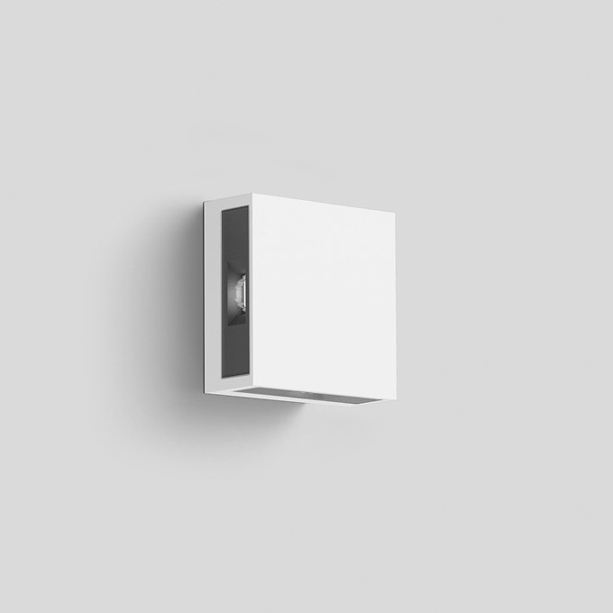 Bega Wandarmatuur, voor binnen- en buiten, wit · 3000 K