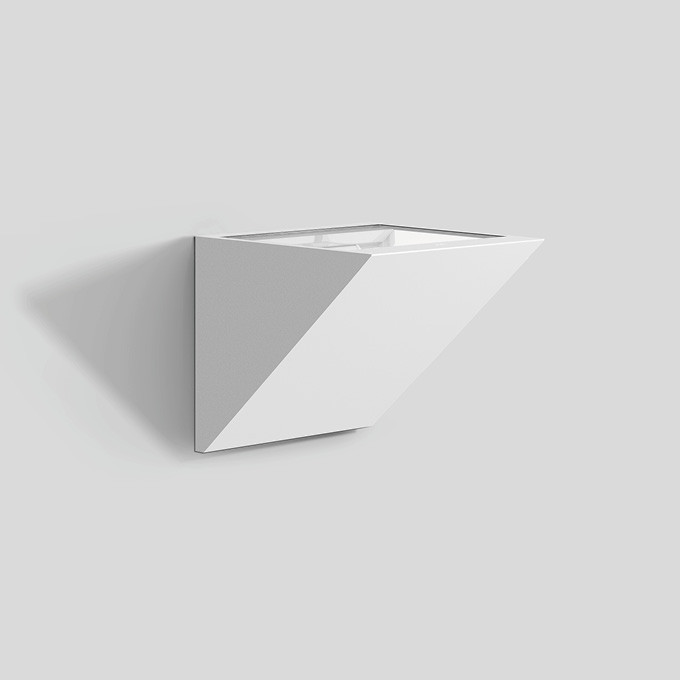 Bega Wandarmatuur, voor binnen- en buiten, wit 3000 K