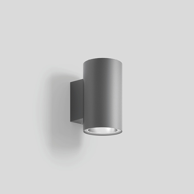 Bega Wandarmatuur, voor binnen- en buiten, zilver 3000 K