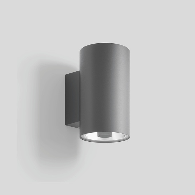 Bega Wandarmatuur, voor binnen- en buiten, zilver 3000 K