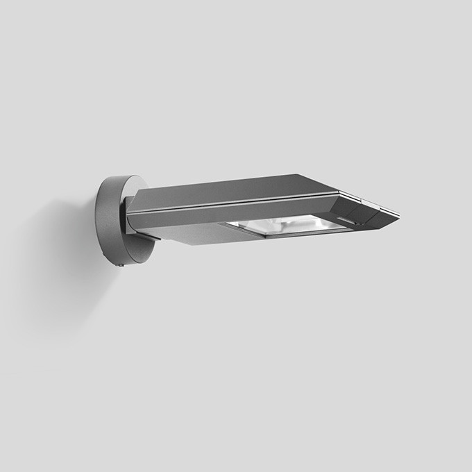 Bega Wandarmatuur, voor binnen- en buiten, zilver 3000 K