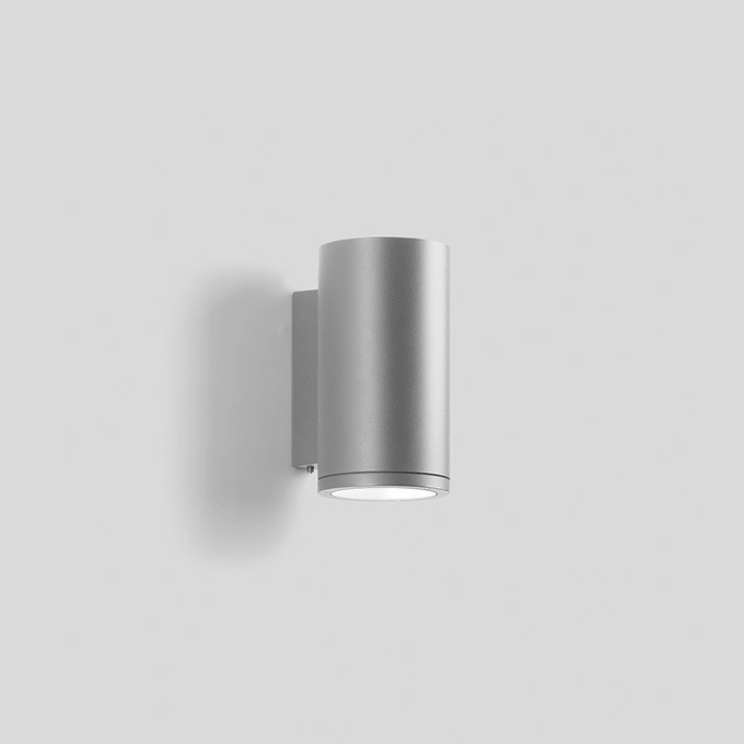 Bega Wandarmatuur, voor binnen- en buiten, zilver 3000 K