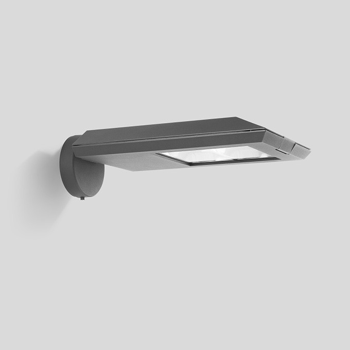 Bega Wandarmatuur, voor binnen- en buiten, zilver 4000 K