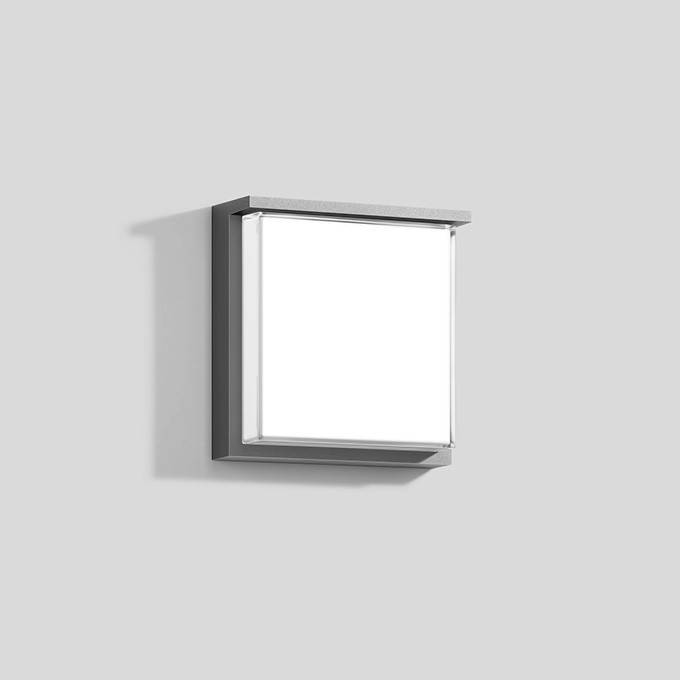 Bega Wandarmatuur voor binnen- en buiten zilver 4000K