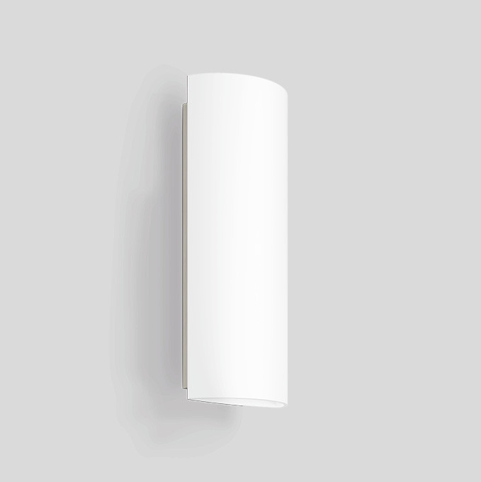 Bega Wandarmatuur, voor binnentoepassing, edelstaal 3000 K