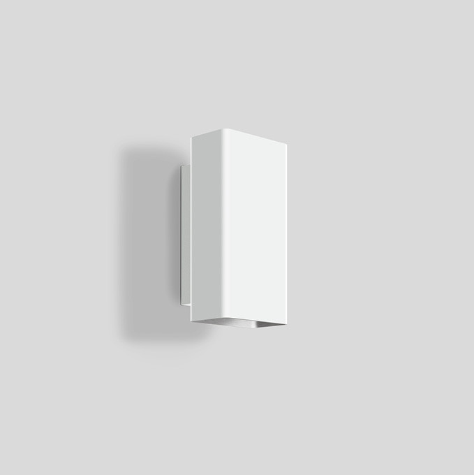 Bega Wandarmatuur, voor binnentoepassing, fluweelwit 3000 K