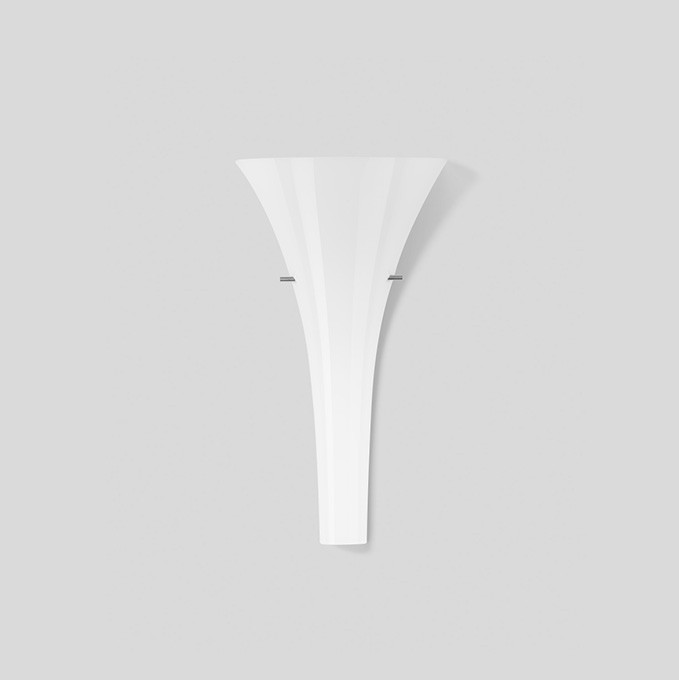 Bega Wandarmatuur, voor binnentoepassing, wit 3000 K