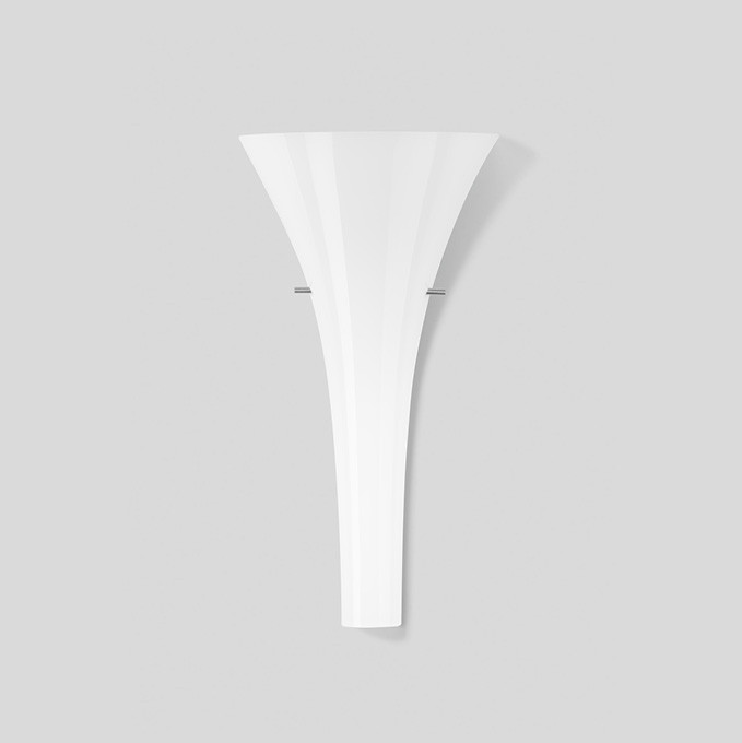 Bega Wandarmatuur, voor binnentoepassing, wit 3000 K