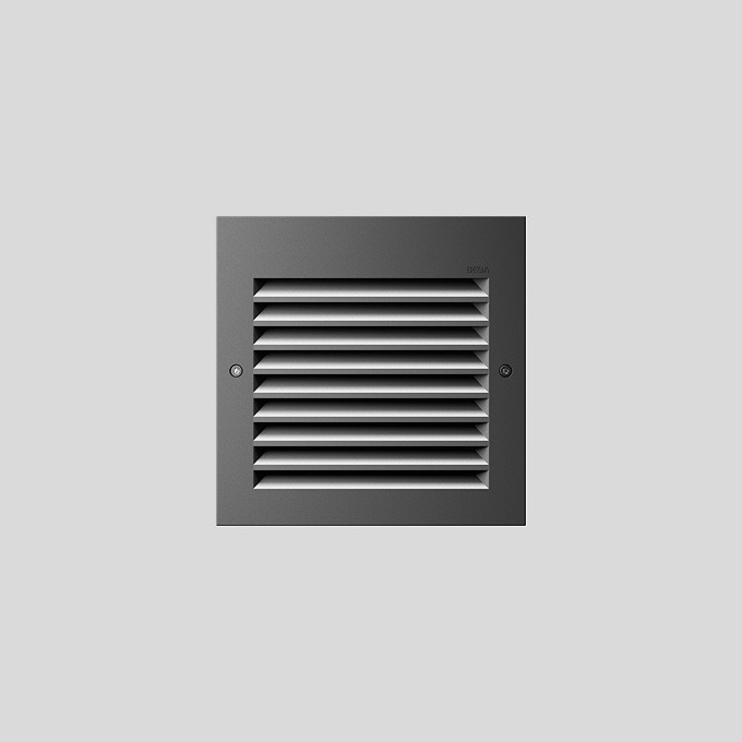 Bega Wandinbouwarmatuur, voor binnen- en buiten, grafiet 3000 K