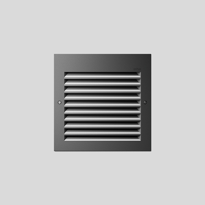 Bega Wandinbouwarmatuur, voor binnen- en buiten, grafiet 3000 K