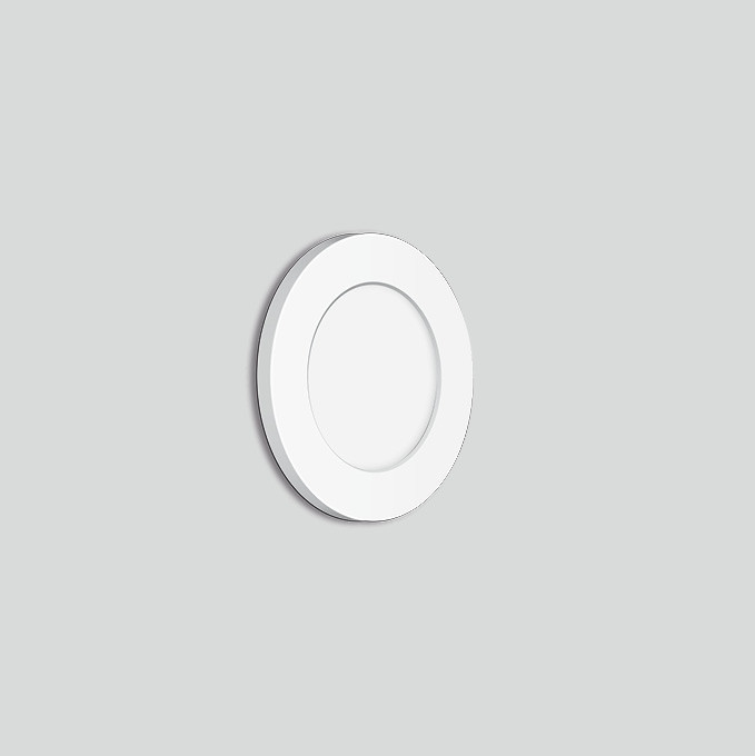 Bega Wandinbouwarmatuur, voor binnentoepassing, wit 3000 K